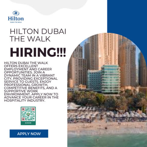 Job Openings At Hilton Dubai the Walk
