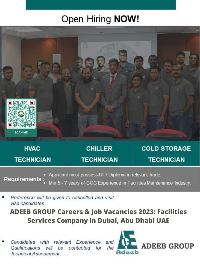 ADEEB GROUP Careers & Job Vacancies 2024 Facilities Services Company