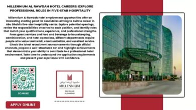 Millennium Al Rawdah Hotel Jobs Discover New Prospects in Abu Dhabi’s Hospitality Sector
